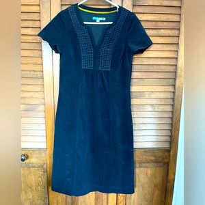 Boden 6L (10L UK) Navy Courduroy Dress